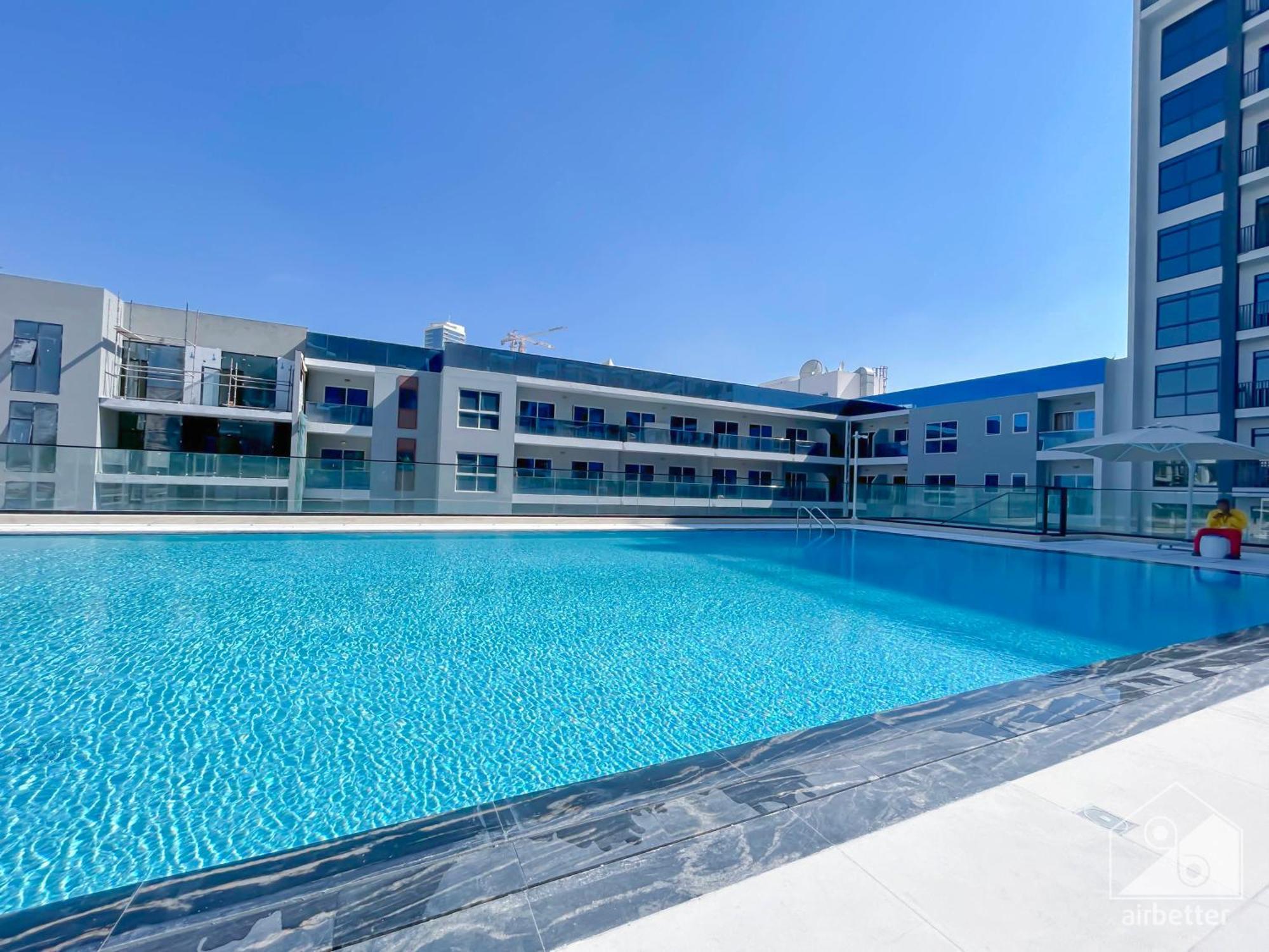 Brand New 1bedroom With Balcony In Jvc Apartment Dubai